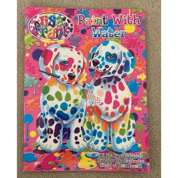 Lisa Frank Other - Lisa Frank Paint with Water Activity Book Dotty Dalmatian